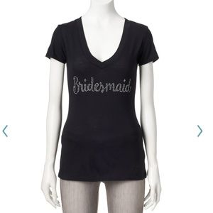Women's Juicy Couture "Bridesmaid" Graphic Tee